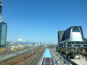 Mt.Fuji and Venue Granship Mar28 2015